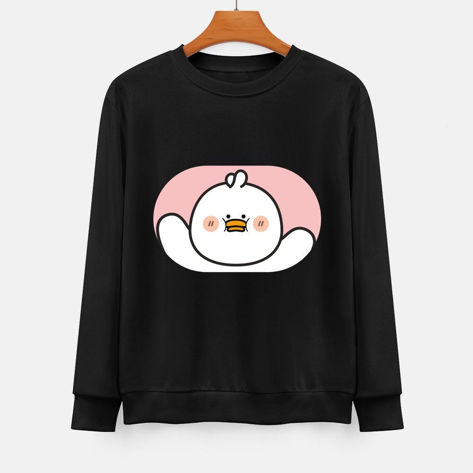 Front Patterned Long Sleeve TopTimeless SoftFeel